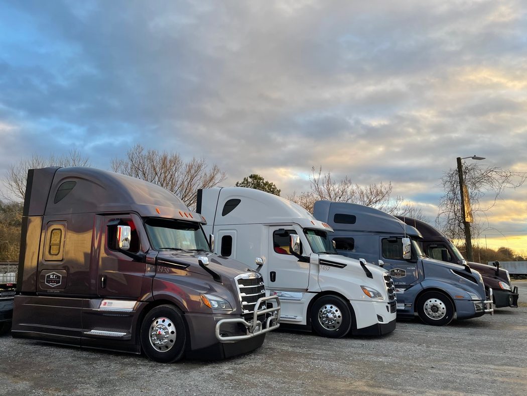 R.C. Transport truck lineup